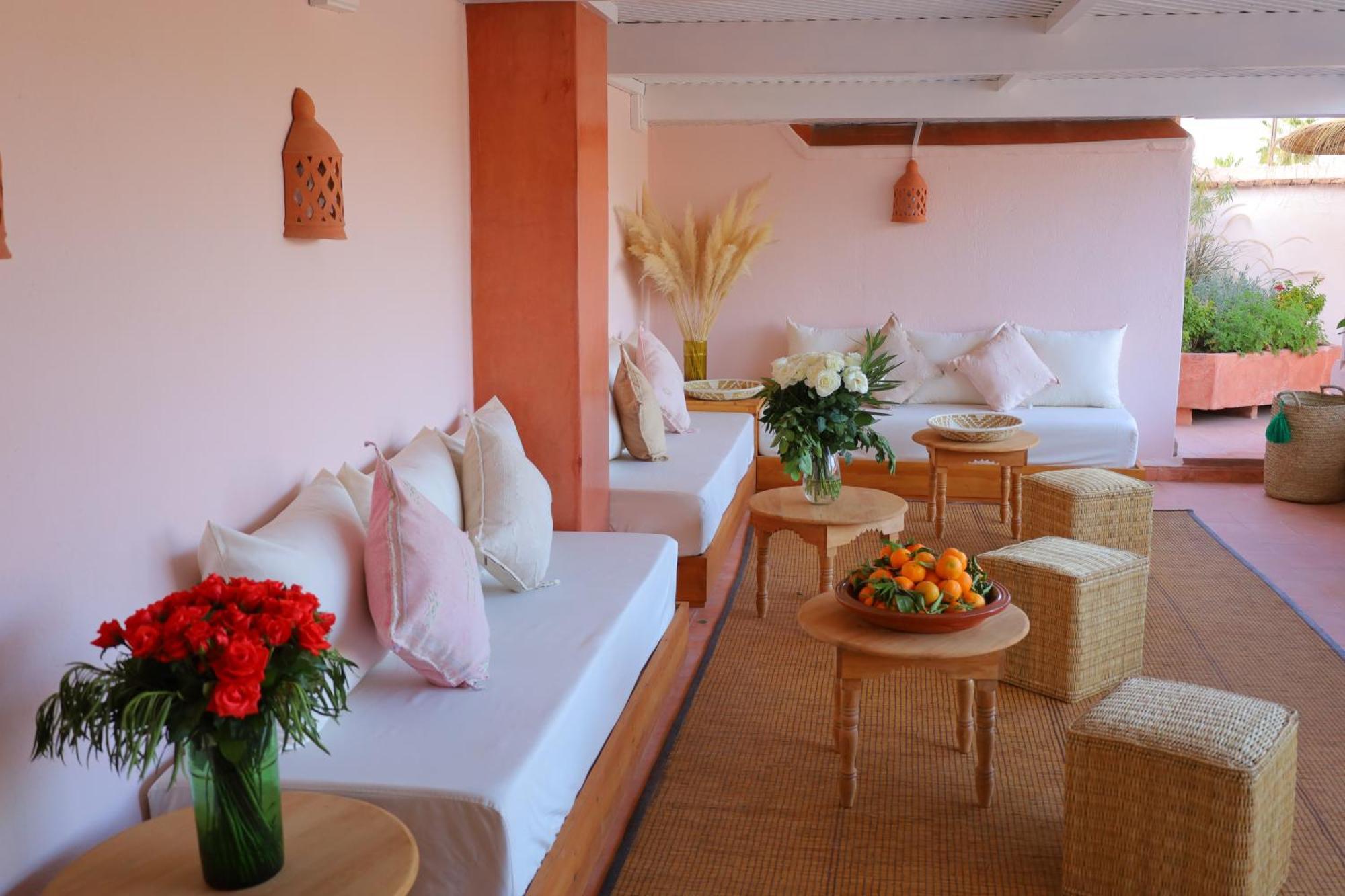 Riad Prive Sadaka Bassin Rooftop Marrakesh Buitenkant foto