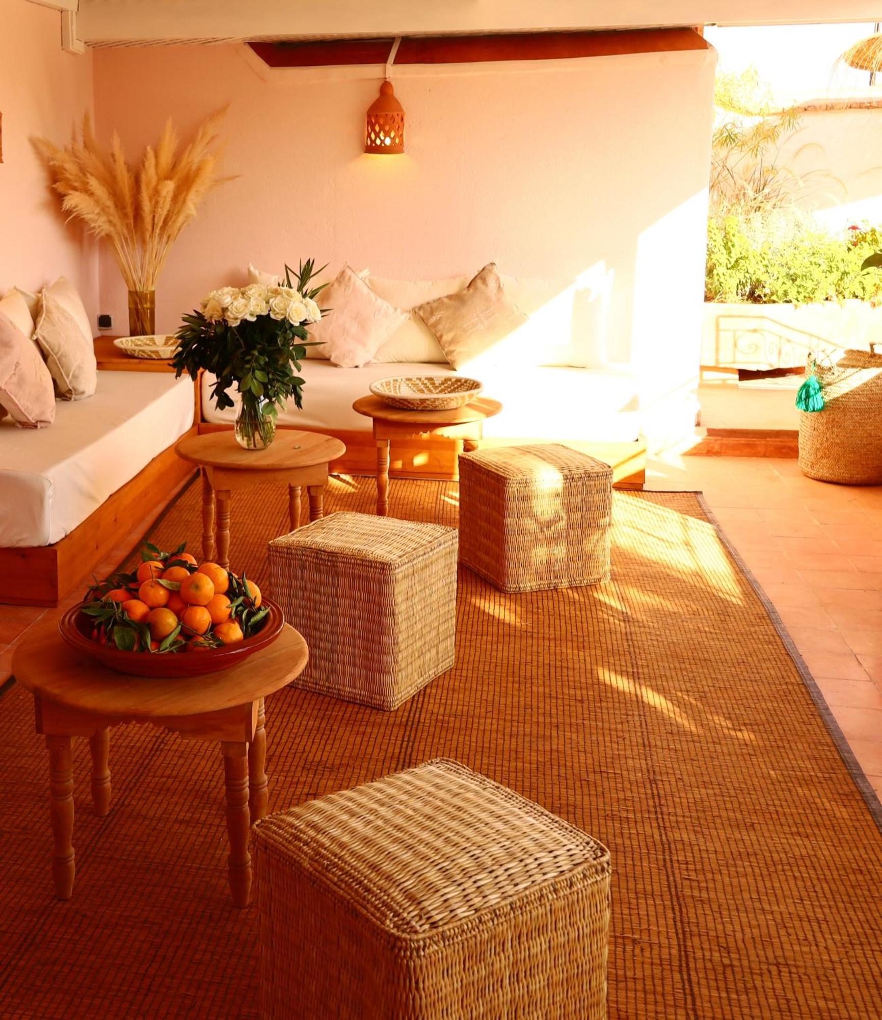 Riad Prive Sadaka Bassin Rooftop Marrakesh Buitenkant foto