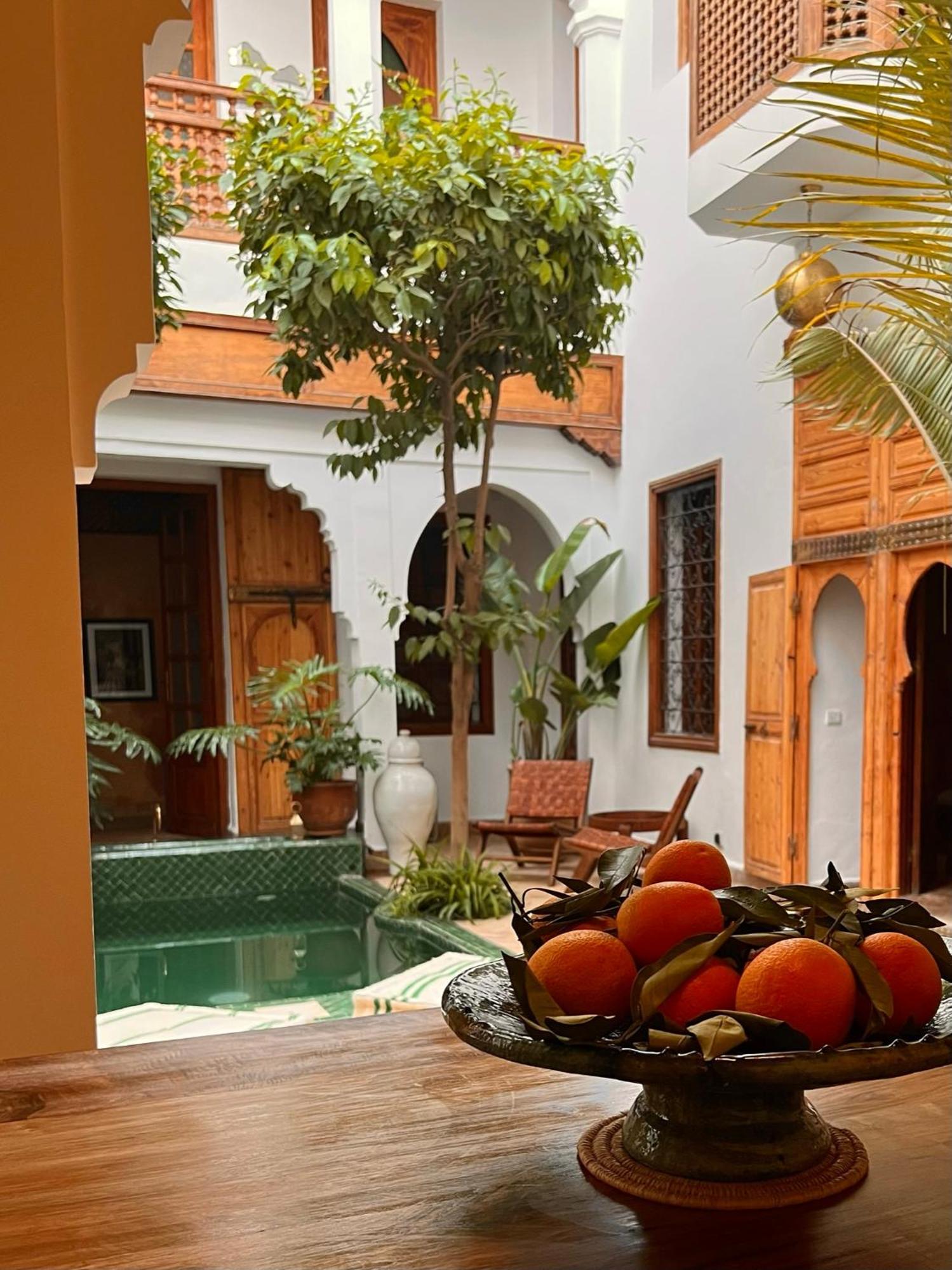 Riad Prive Sadaka Bassin Rooftop Marrakesh Buitenkant foto