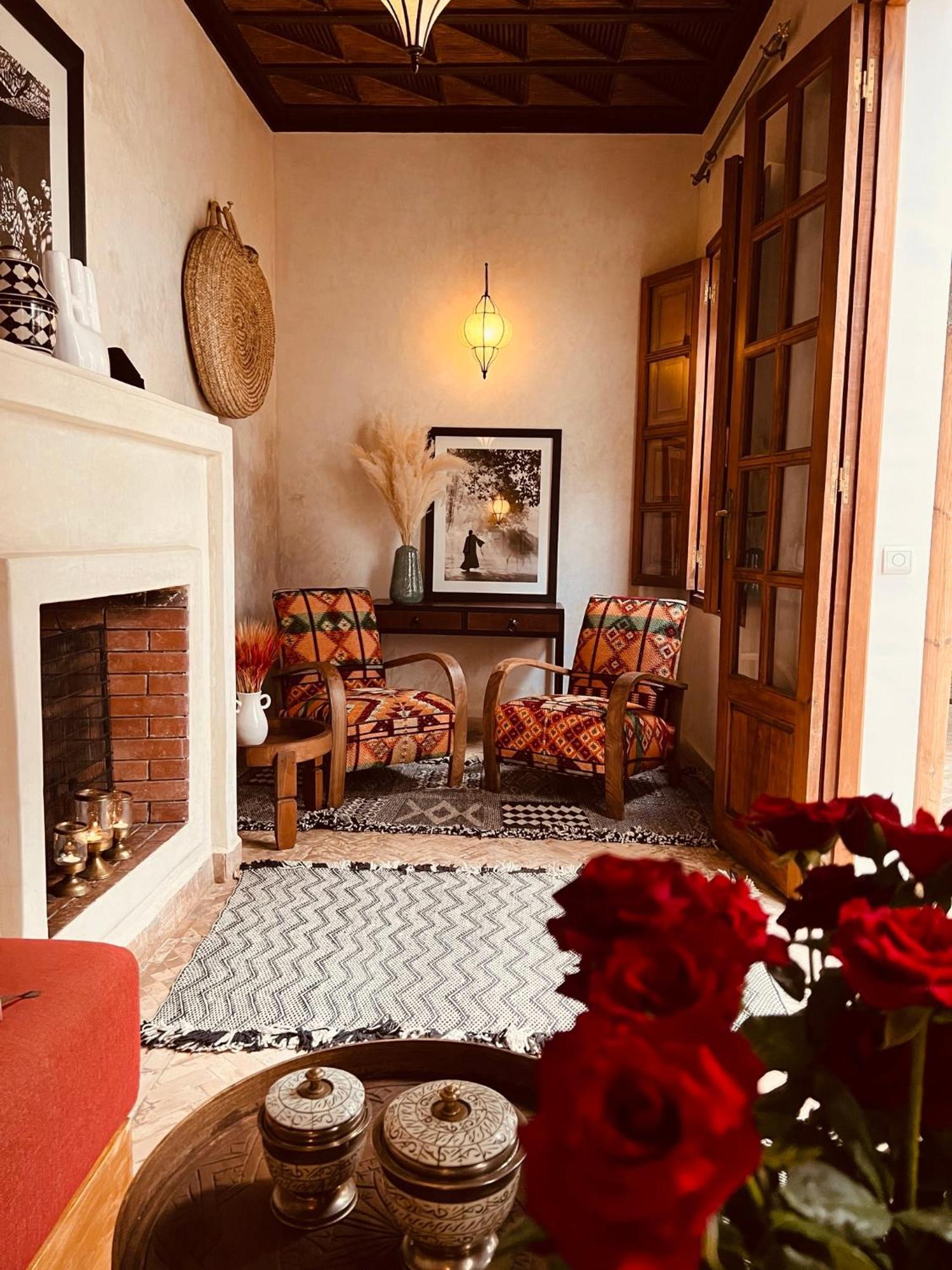 Riad Prive Sadaka Bassin Rooftop Marrakesh Buitenkant foto