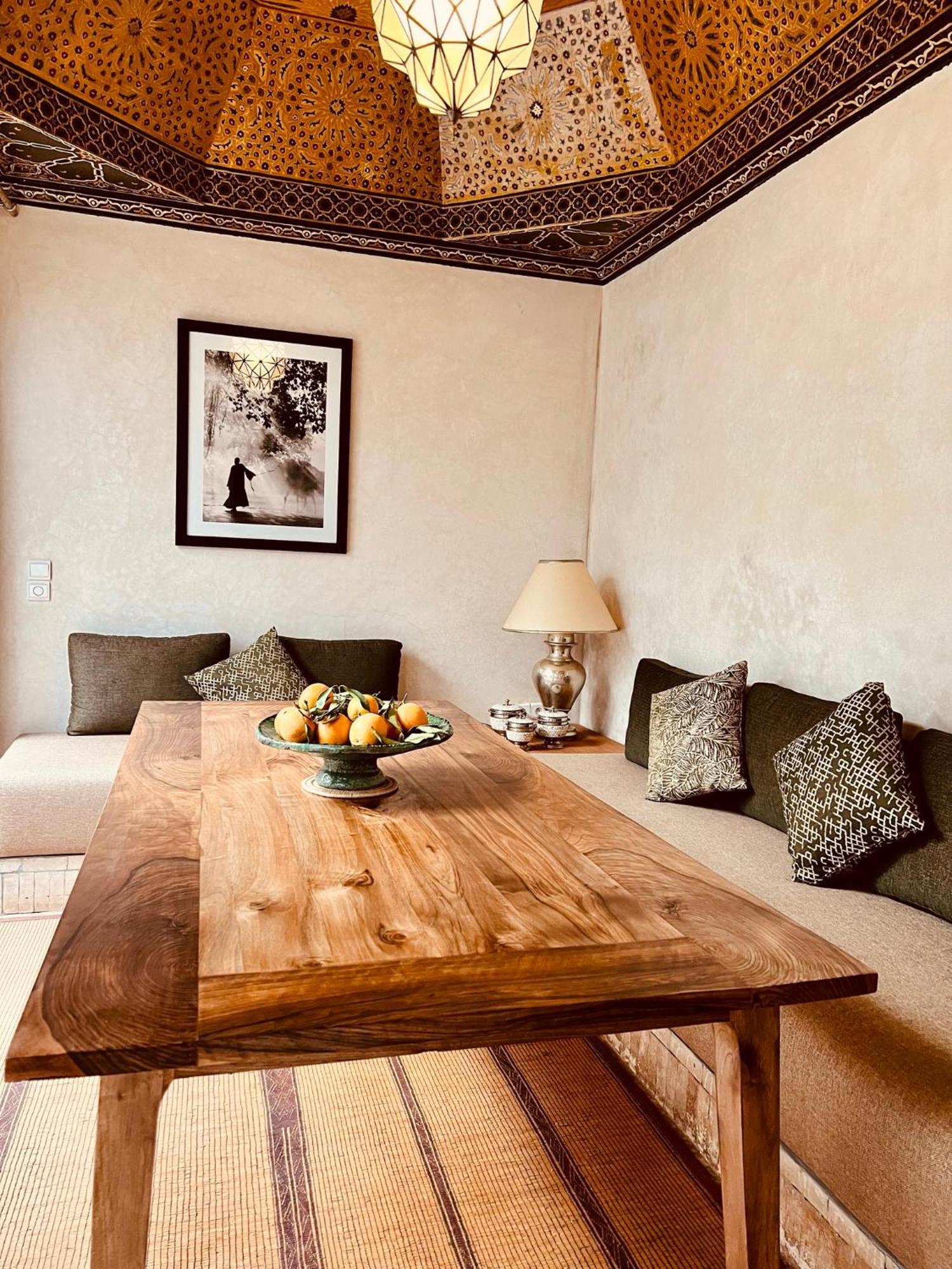 Riad Prive Sadaka Bassin Rooftop Marrakesh Buitenkant foto