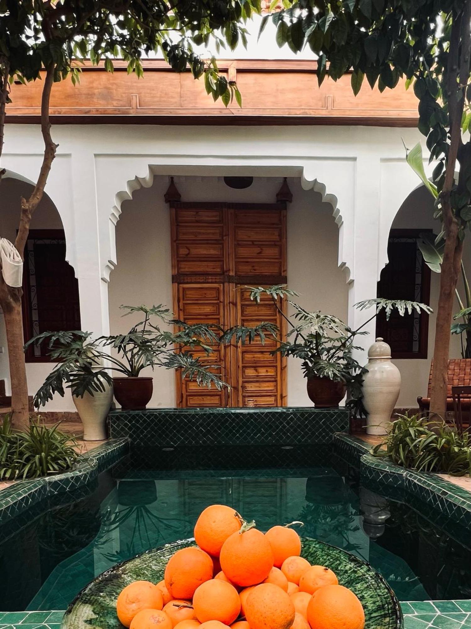 Riad Prive Sadaka Bassin Rooftop Marrakesh Buitenkant foto