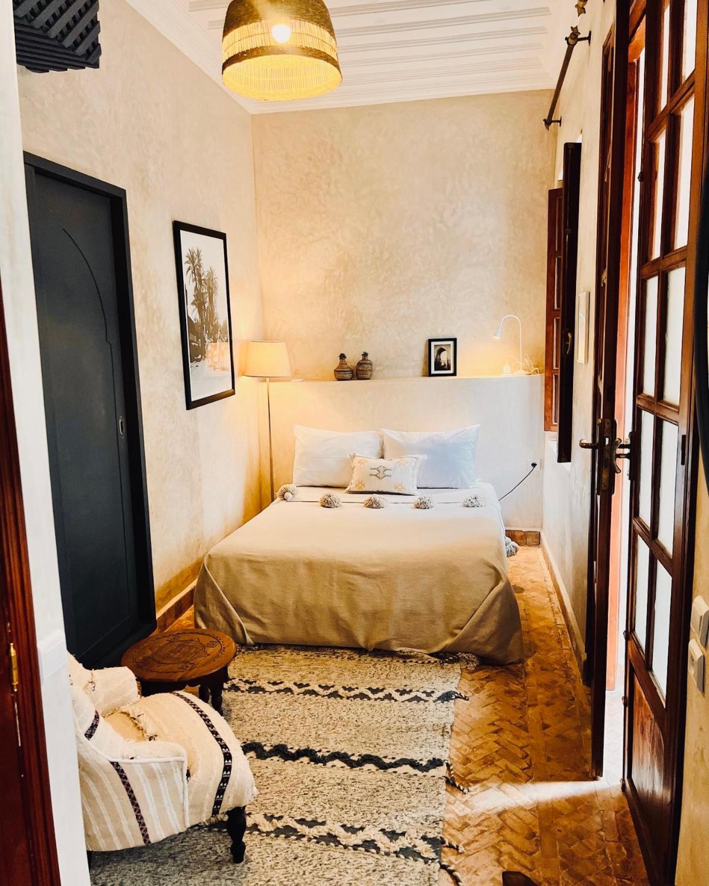 Riad Prive Sadaka Bassin Rooftop Marrakesh Buitenkant foto